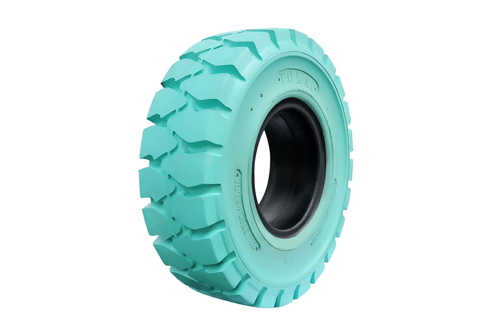 TOKAI Solid Pneumatic Forklift Tires - Elastic Plus Solid Resilient Tires